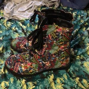 Marvel Comics Combat Boots